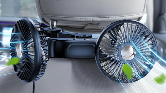 Dual Head Car Cooling Fan