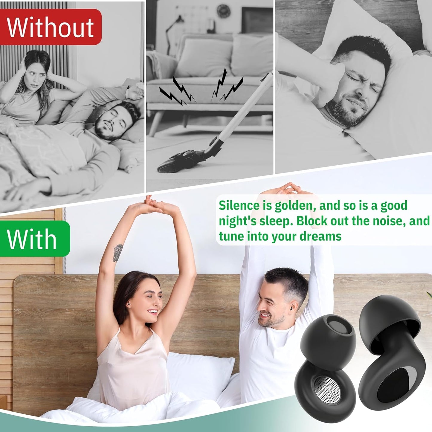 Peaceful Sleep Earplugs